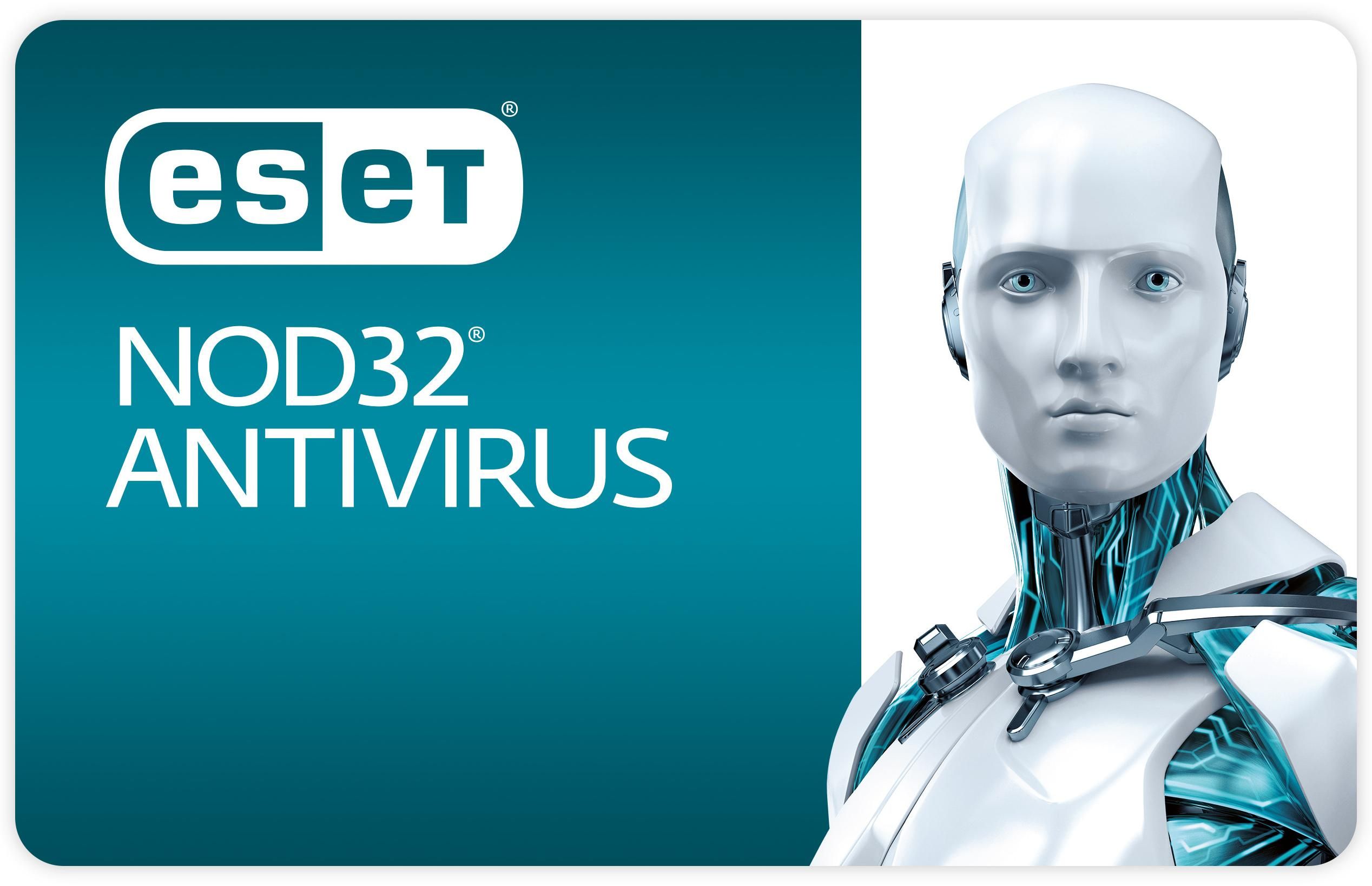 Подписка ESET NOD32 Antivirus, 1 год