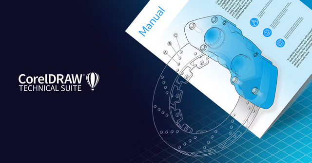 Подписка CorelDRAW CorelDRAW Technical Suite, бессрочно