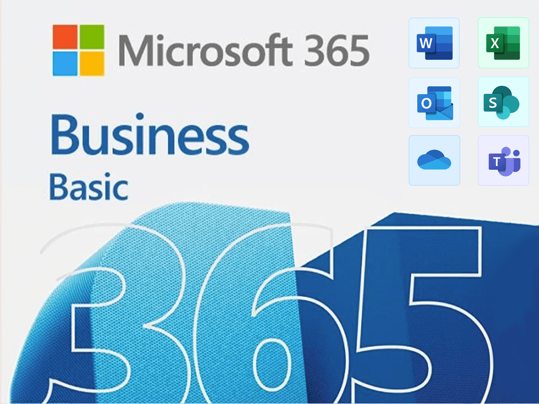 Подписка Microsoft 365 Business Basic, 1 мес