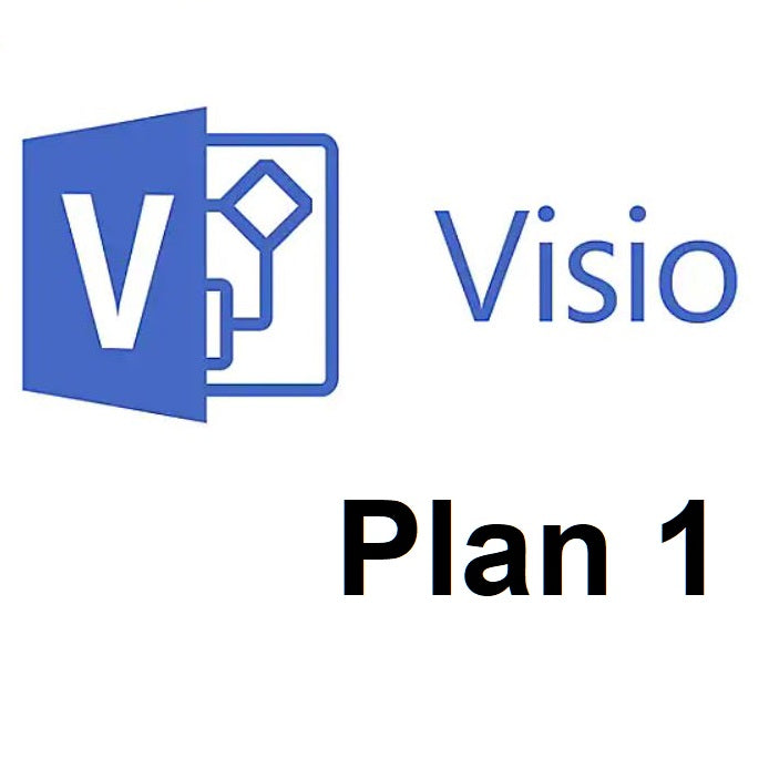 Подписка Microsoft Visio Plan 1, 1 год